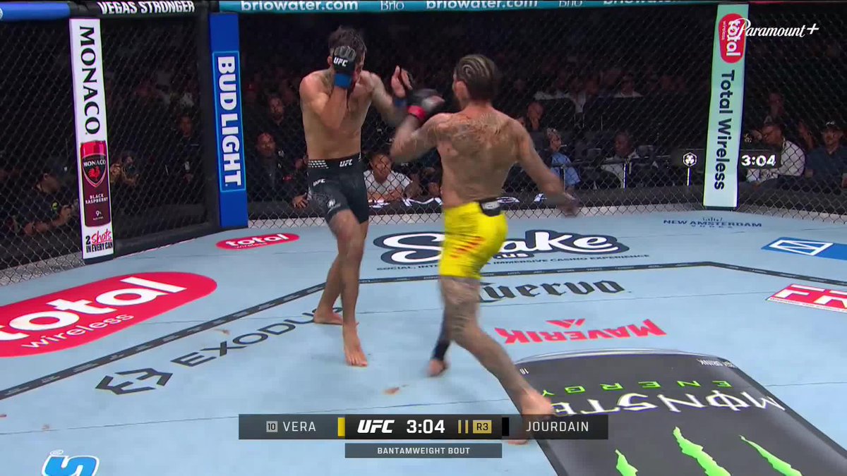CALLED OFF FROM JOURDAIN ❌ Chito Vera earns a massive win in R3! [ #UFC331 | LIVE on @ParamountPlus ]