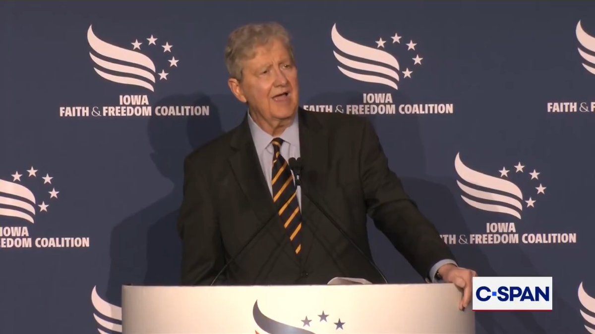 .John Kennedy (R-LA) on inflation and the Iran war: "I believe that that war will be concluded within the next six months."
