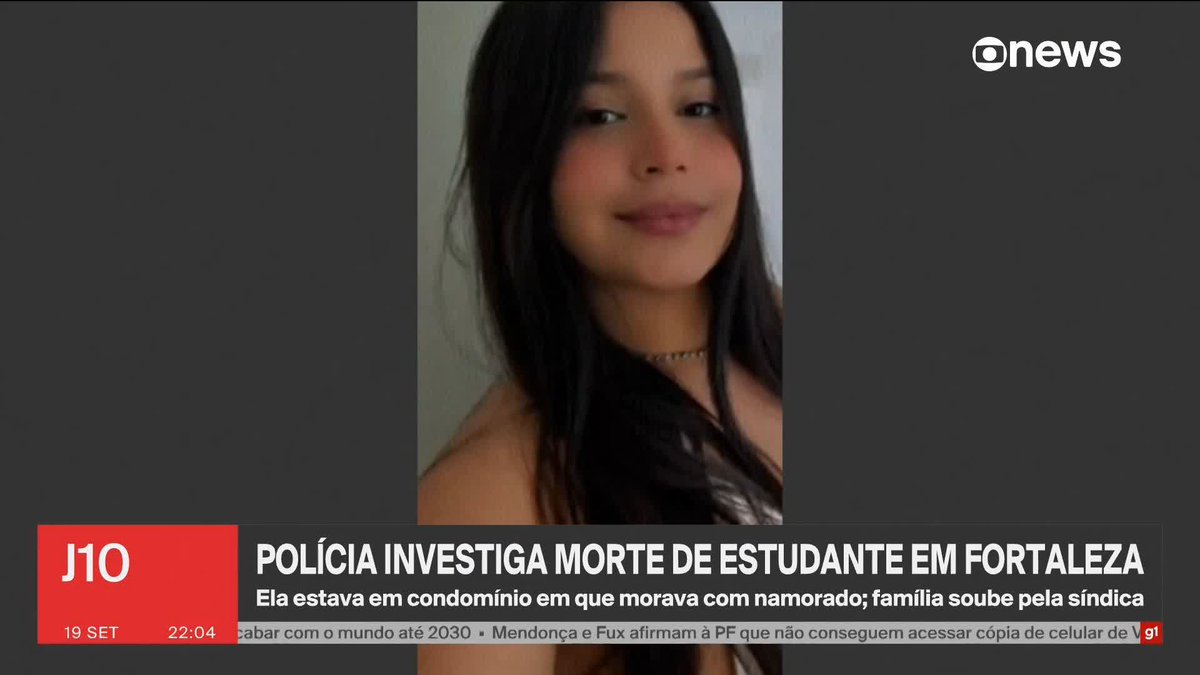 Saiba detalhes da morte de estudante de 22 anos encontrada em condomínio em Fortaleza. Isabelle Caracristi morava com o namorado. A mãe soube da morte no dia seguinte. ➡ Assista ao #JornalGloboNews na TV e no Globoplay