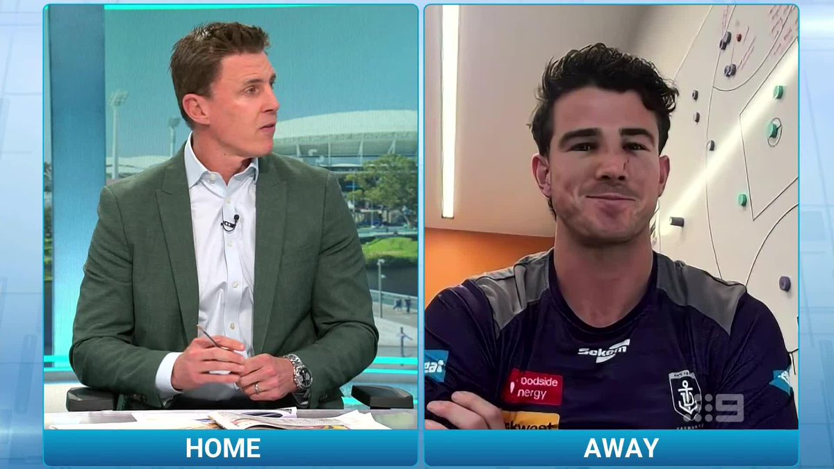 "He stood up and said, 'if you don't want to be here, we'd prefer you're not here.'" Lloydy's heartfelt words on the leader that Andrew Brayshaw is 🙌 #9AFLSFS | Watch on 9 & 9Now 🖥️