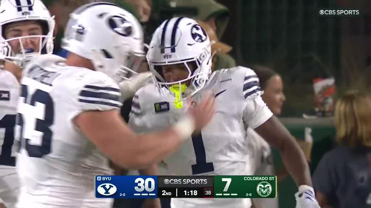 LEGEND GLASKER TO THE HOUSE! @BYUFootball's Legend is BALLIN'