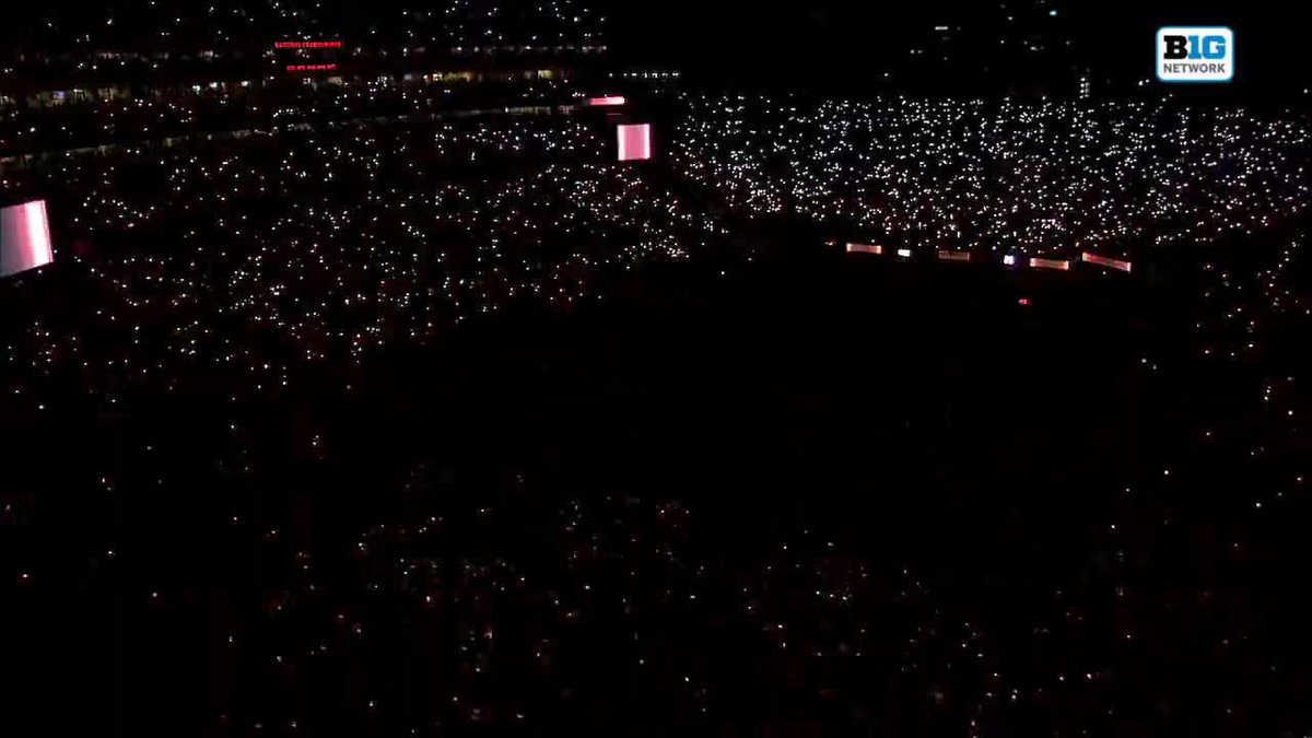 "Somehow the spectacle of major college football just continues to find new ways to wow us." 😎 Anthony Herron is a big fan of the Nebraska Football light show, and for good reason. Watch on BTN