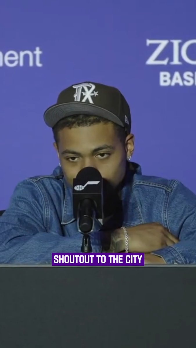 “Shoutout to the city” 💜🏔️🥹 #TakeNote
