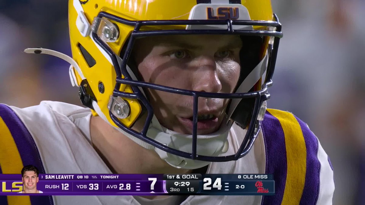 Sam with the TD for the Tigers 💪