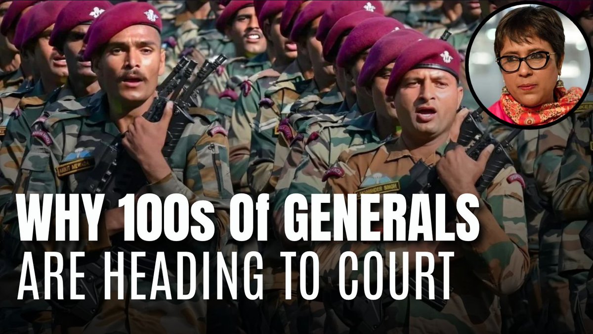 "Forcing Soldiers into Repeated Litigations is demoralising "- Ved Malik former Army Chief- as 200 Generals may head to court in a battle for pay, pensions &amp; parity-With Maj Gen Rajan Kochhar &amp; Col Indrasen Singh. Must watch in full here