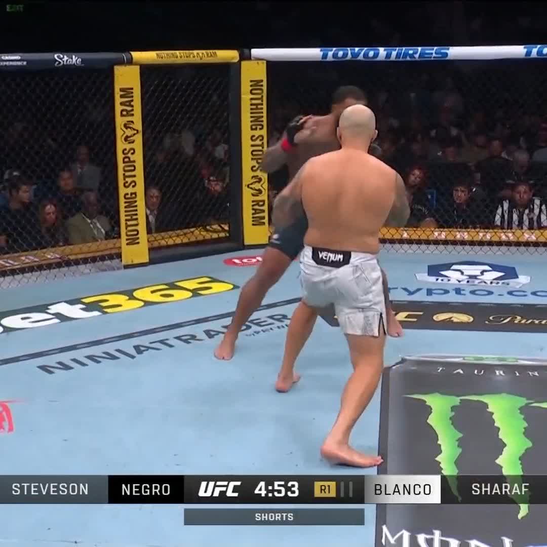 QUÉ LOCURAAAA 🔥‼️ Solo 12 segundos y lo mandaron al país de los sueños 😮‍💨 #CryptoCom #UFC331 | Ver en vivo por Paramount+ Deportes