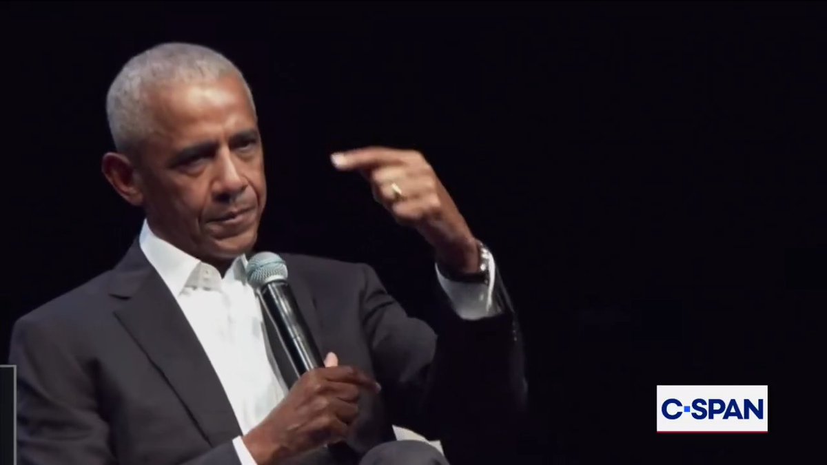 Former President Barack Obama on AI: "I do not believe that this technology is overhyped. The commercial benefits of it may be overhyped... The technology itself is not overhyped."