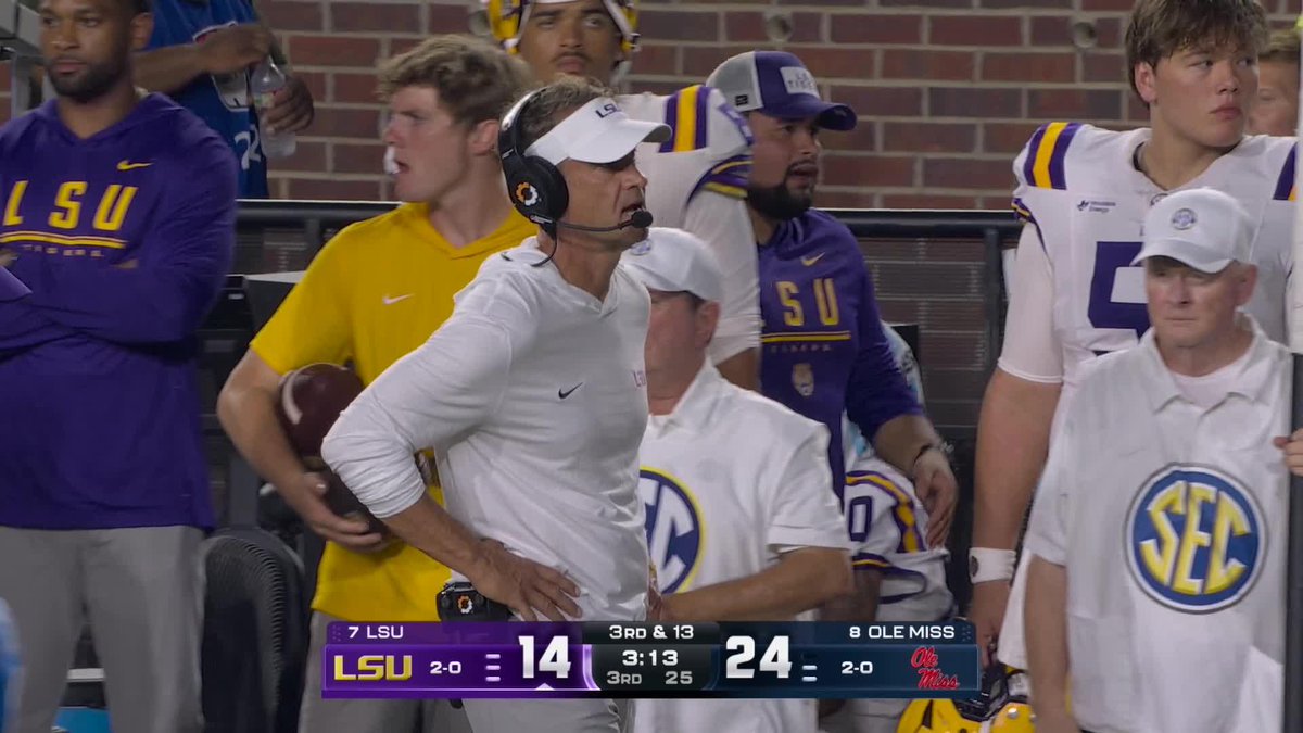 SAM LEAVITT DIME 🎯 LSU is right back in it 👀