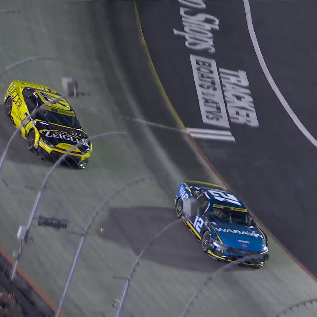 Additional angles of the incident involving Carson Hocevar and Ryan Blaney.