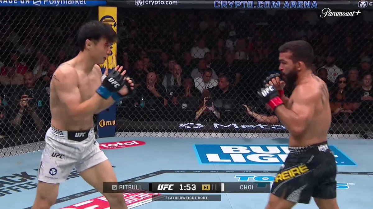 PATRICIO PITBULL FINISHES DOOHO CHOI 📺 Paramount+