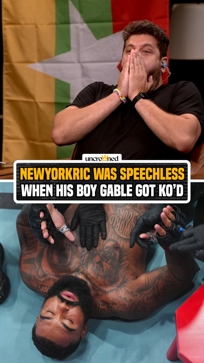 To say NewYorkRic was shocked would be an understatement 😱 #UFC331