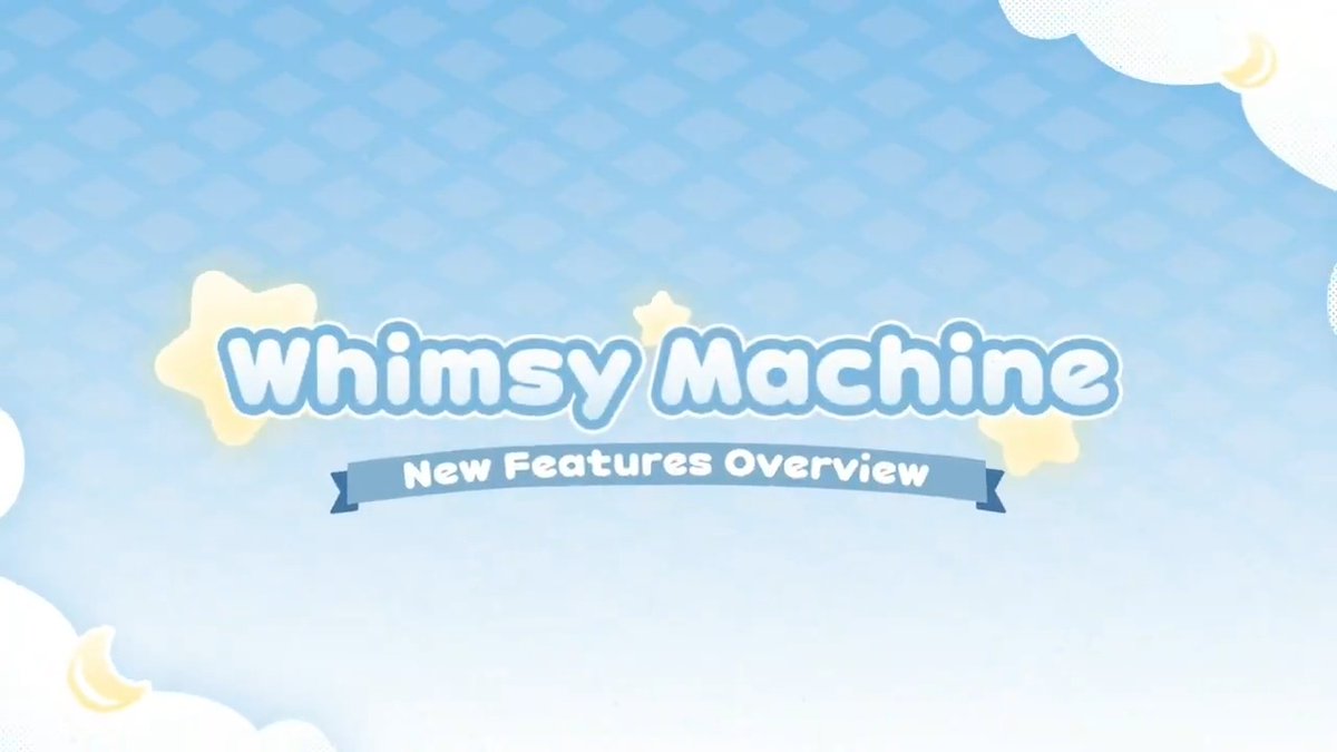 Whimsy Machine - New Features Overview New character, new&rerun outfits, and new decorations are here! Discover these stunning additions together! HD version: #MahjongSoul #Yostar