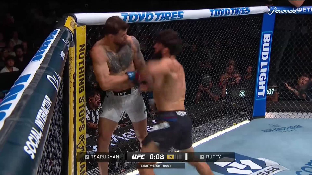 ARMAN KNOCKS MAURICIO RUFFY OUT COLD!!! 📺 #UFC331 on Paramount+