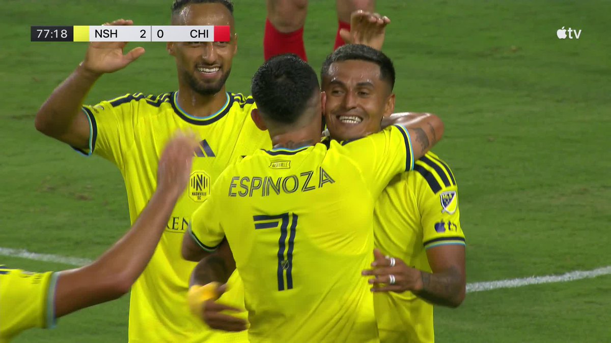 Andy Nájar 🤝 Cristian Espinoza. Nashville SC double their lead!
