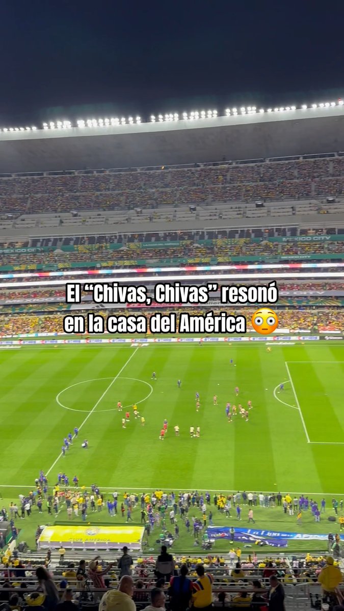 🔴⚪️ ¡Chivas se hace sentir en la casa del América!
