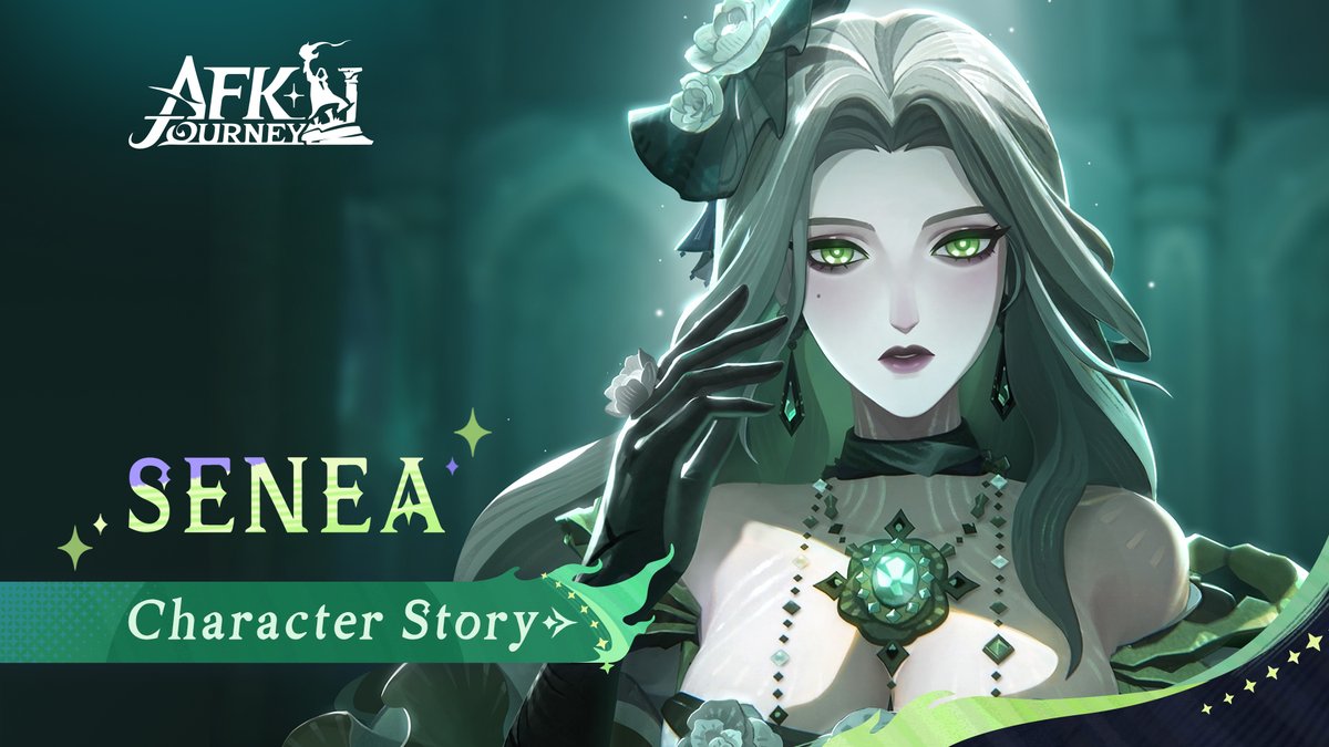 Senea - Character Trailer | AFK Journey Senea holds art above all else, certain that its beauty can transcend even death. Every painstaking moment behind the curtain and every rise and turn on stage carry a piece of her heart. Now, the curtain lifts once more.