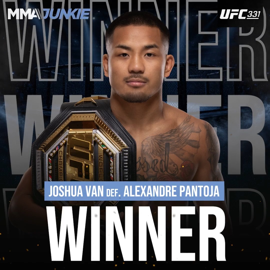 #UFC331 results: Joshua Van def. Alexandre Pantoja via unanimous decision (49-46, 49-47, 50-45) - to defend flyweight title Full coverage ➡️