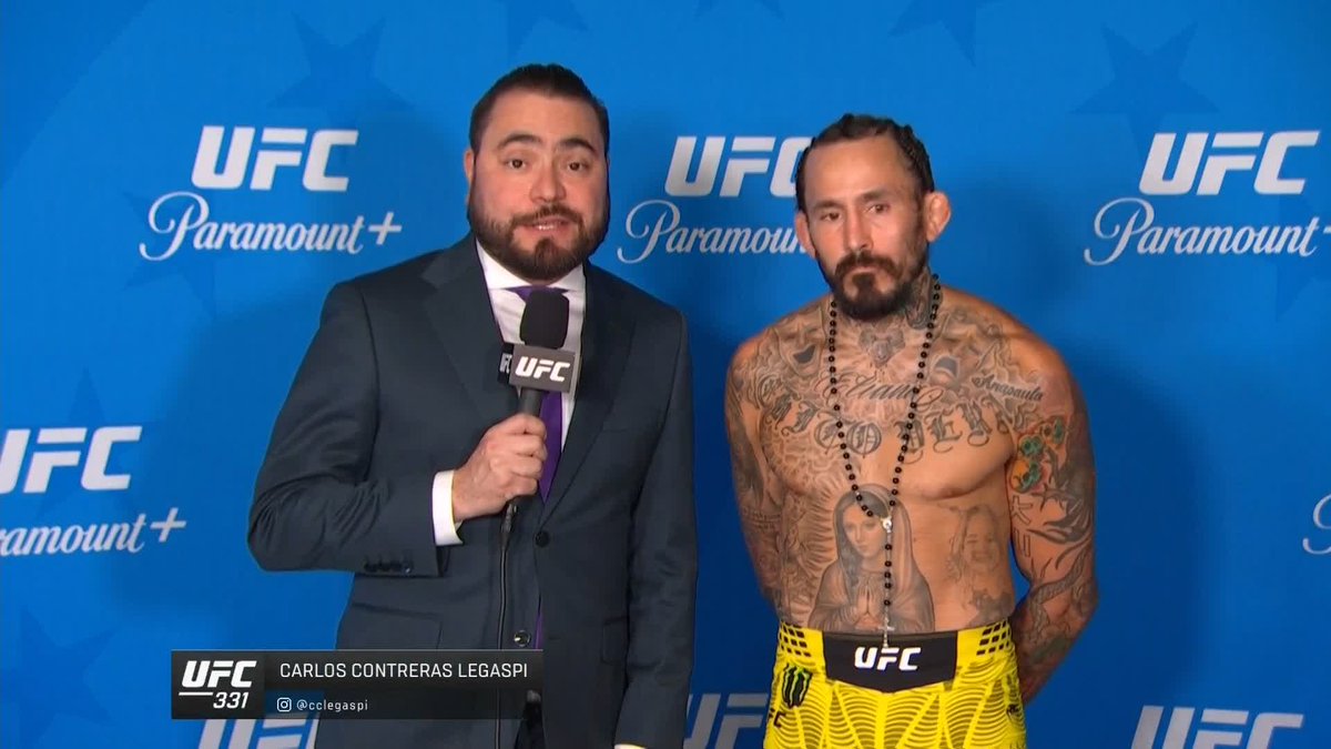 "Chito" Vera regresa a la senda de la victoria ⚠️ Estas fueron sus primeras palabras después de su victoria 💢 #CryptoCom #UFC331 | Ver en vivo por Paramount+ Deportes
