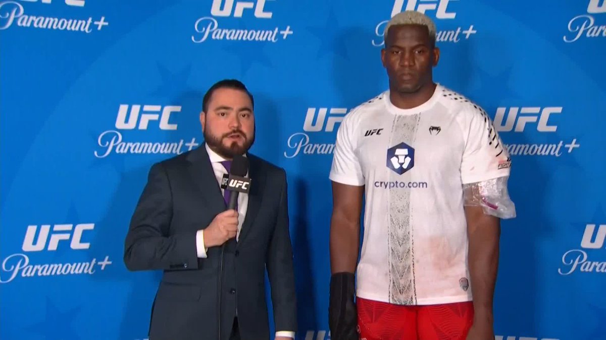 Robelis Despaigne 🇨🇺 regresó al octágono con una victoria por decisión dividida ⚠️ Estas fueron sus primeras palabras después de su victoria 🧨 #CryptoCom #UFC331 | Ver en vivo por Paramount+ Deportes