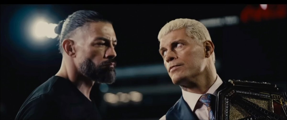 On the Fields of Georgia Tech one of the best segments of the year featuring Cody Rhodes and Roman Reigns took place 2 years ago. โYouโre in my way in lifeโ โI told you last time you would be a chief without a tribeโ THIS WAS THE DEFINITION OF CINEMA. (2024)