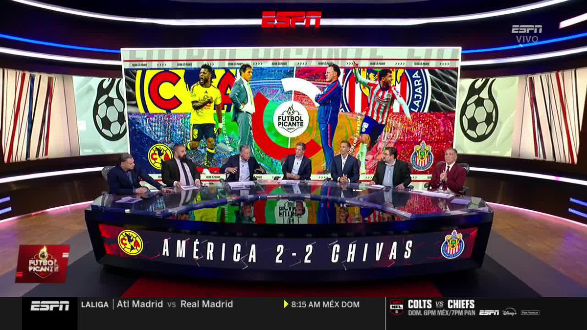 "América contra equipos del Top 5️⃣ se ha visto superado" 💥 "El América no tiene futbol, tiene anginas y sabe reaccionar. Chivas tiene más futbol" 💥