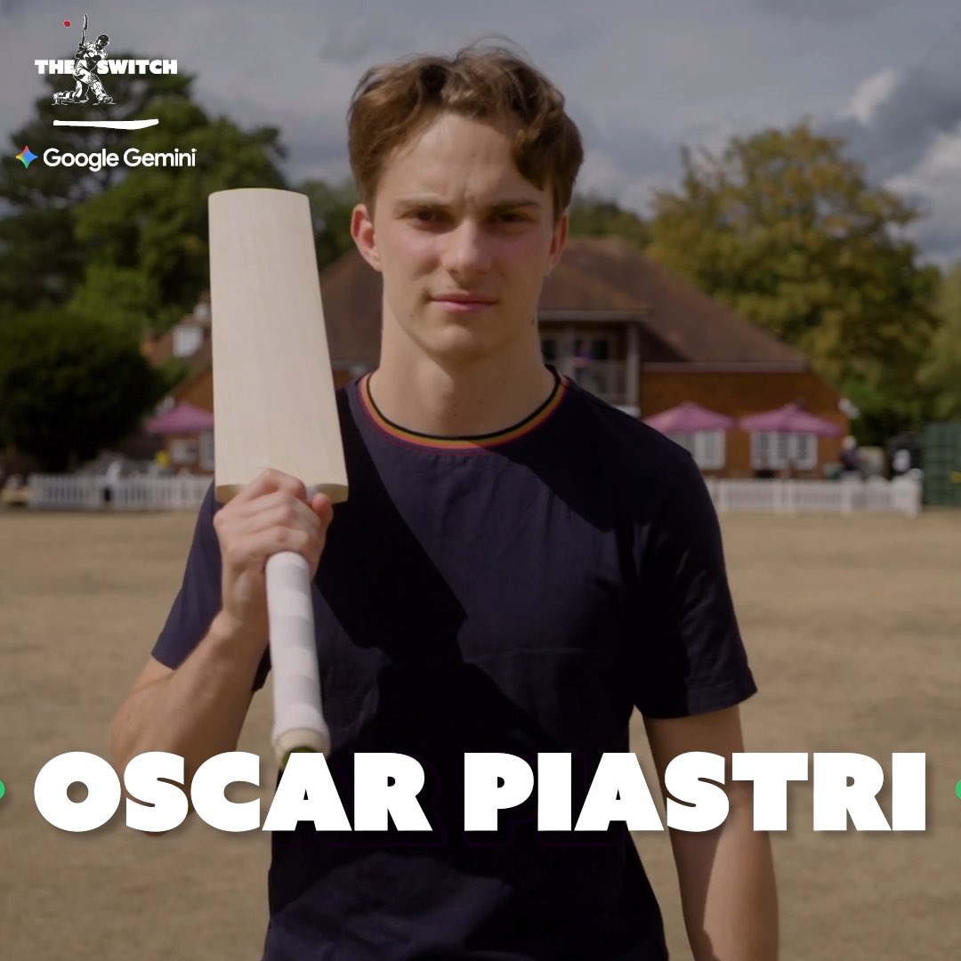 Can Formula 1 Driver Oscar Piastri Survive A 100mph Cricket Ball? 🏎️🔥 Head to our YouTube channel NOW to watch the FULL video, GO SUBSCRIBE! 🫡