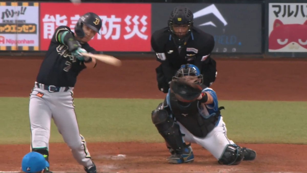 こちらも二試合連発！🔥🔥 タイトル獲得へ向けてまだまだ打つ！💪 オリックス 西川龍馬 選手の今シーズン第13号ソロホームランで点差を広げる！🌈