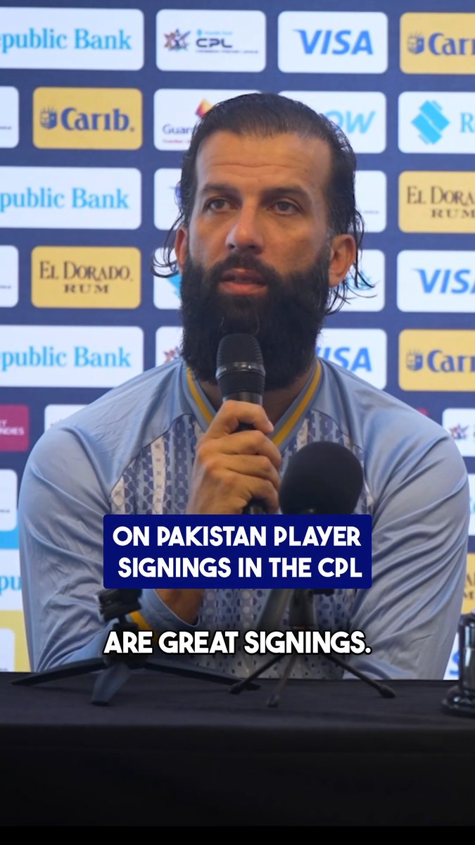 The impact of Pakistan’s players in the CPL, according to the two finalists’ skippers 💪