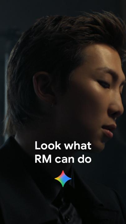 رحلة مصممة لك خصيصًا، في كل مدينة ✈️ شاهدوا كيف يرى RM العالم مع Gemini. #LookWhatYouCanDo #BTS