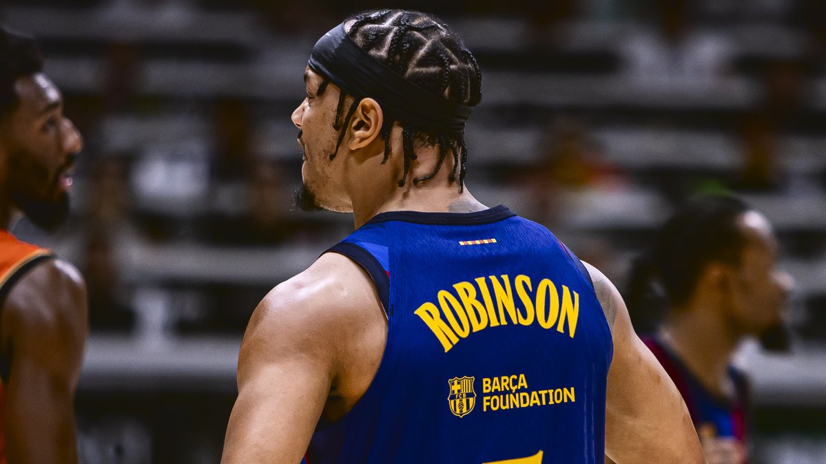 👉 Con 1️⃣7️⃣puntos en 20 minutos, Justin ROBINSON confirma que quiere ser el líder del Barça Basket Decisiones acertadas cuando el balón más quemaba. #SupercopaEndesa