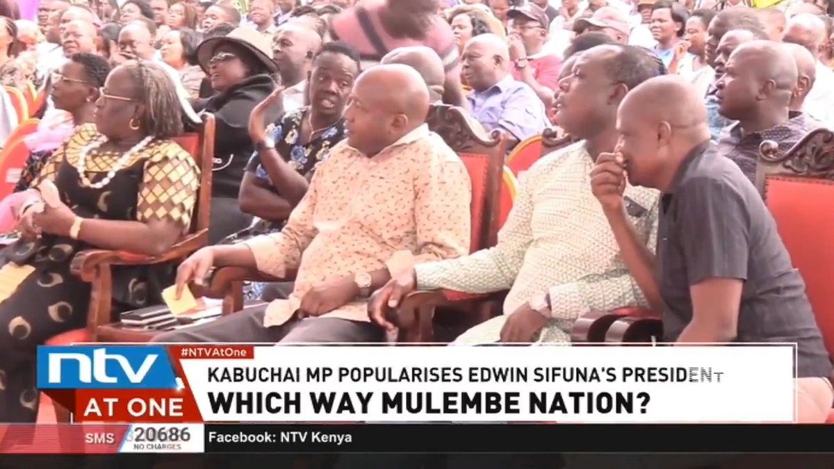 Ruto, Sifuna allies clash at Mama Juliana Nakhumicha Kassilly’s burial over 2027 politics. #NTVAtOne Hellen Aura🇰🇪