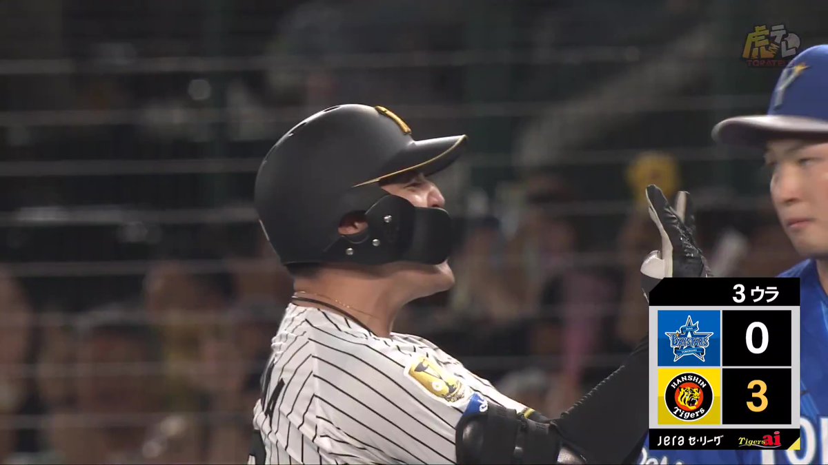 3回裏、元山選手がファースト2点タイムリー内野安打！追加点に甲子園が沸く！