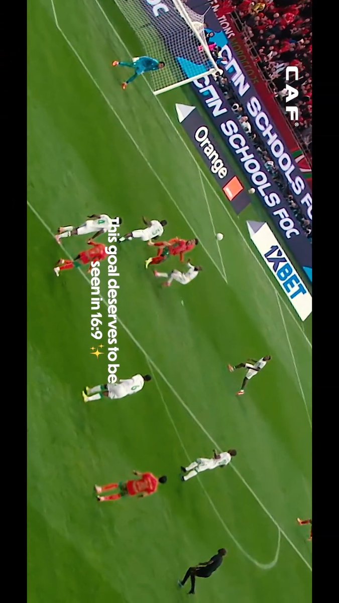 A unique view for a timeless finish. 🌟🇲🇦 #TotalEnergiesAFCON2025