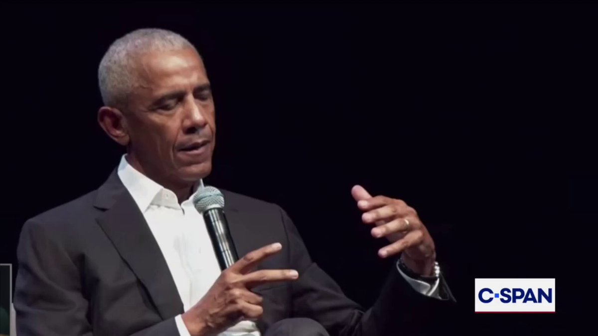 🚨SHOCKING: Obama reveals his AI safety report was thrown in the bin by the Trump administration. "Produced a terrific report. Apparently it got put in the same bin as my pandemic proposal." "It wasn't picked up by the administration that followed me."