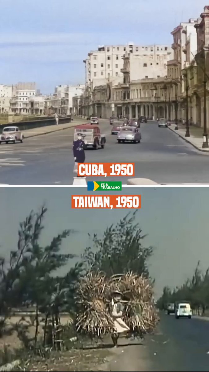 Cuba và Đài Loan 1950 - 2026.