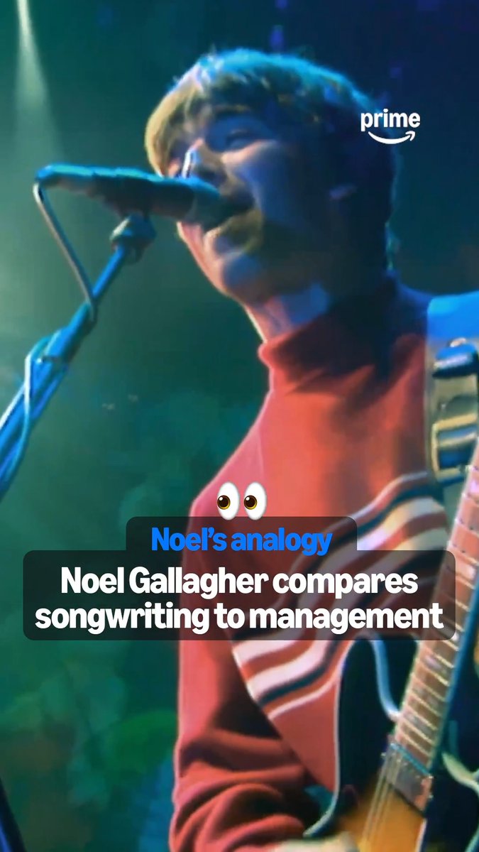 When Noel Gallagher compared songwriting to football management 🎶👀