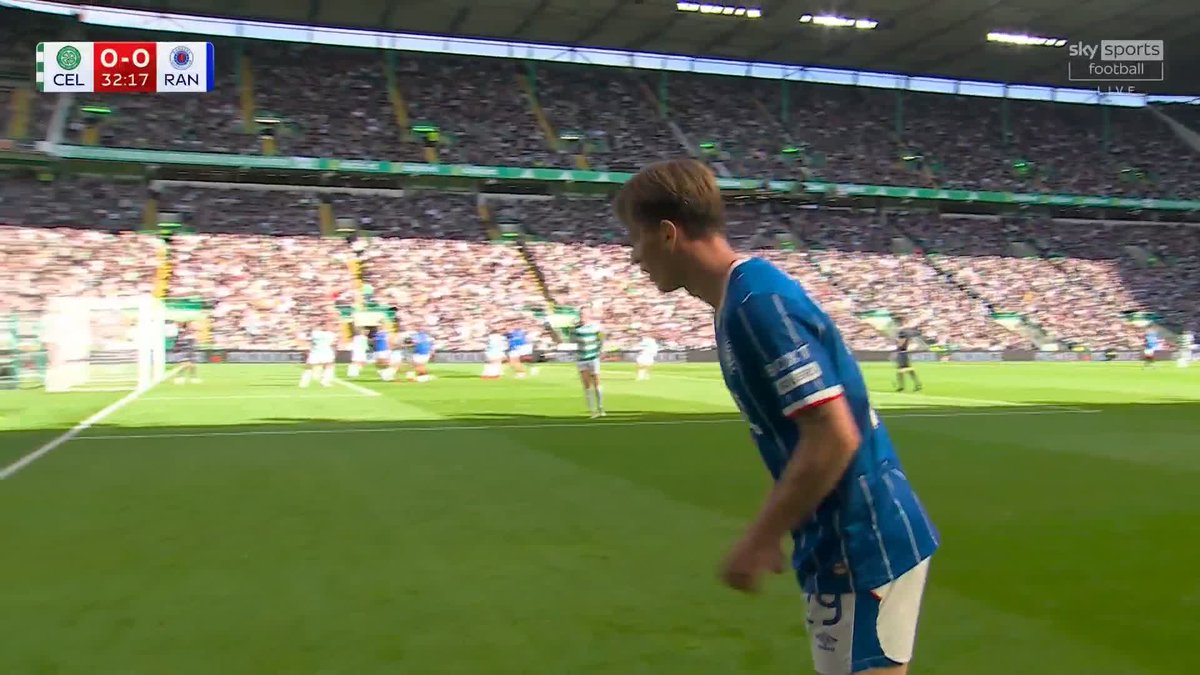 🎙️ “They have got Celtic in their sights again!” Ryan Naderi gives Rangers the lead ⤵️
