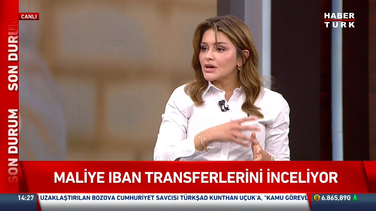 📌Maliye IBAN transferlerini inceliyor Avukat Yağmur Bayan #HaberBülteni'nde değerlendirdi.