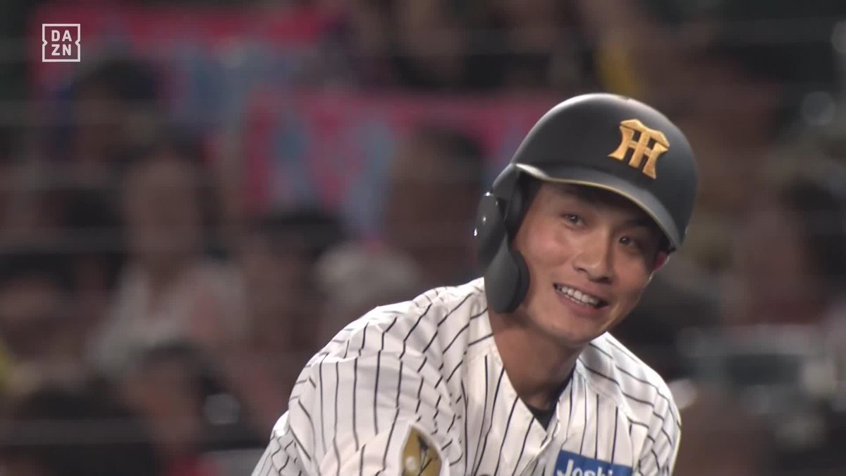 狙いすましたかのような 芸術的な打球で笑顔 木浪聖也 タイムリーヒット ⚾️阪神×DeNA #阪神タイガース #だったらDAZN