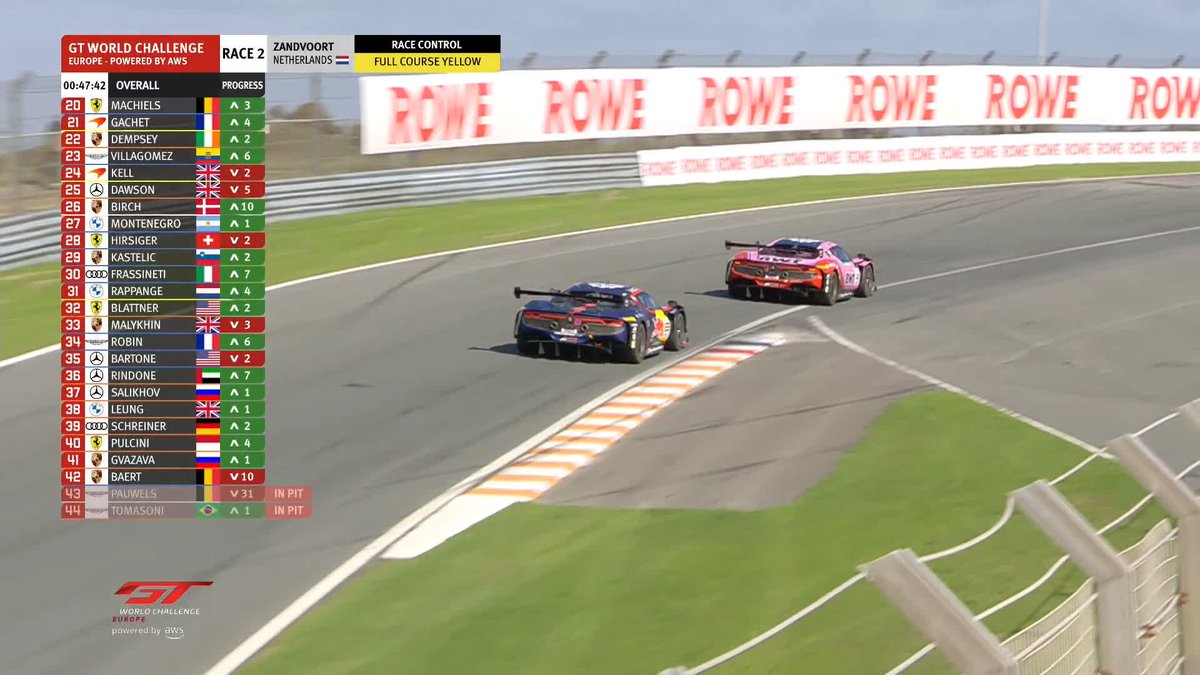 Ben Green nails the restart to snatch the lead! 📺 #GTWorld
