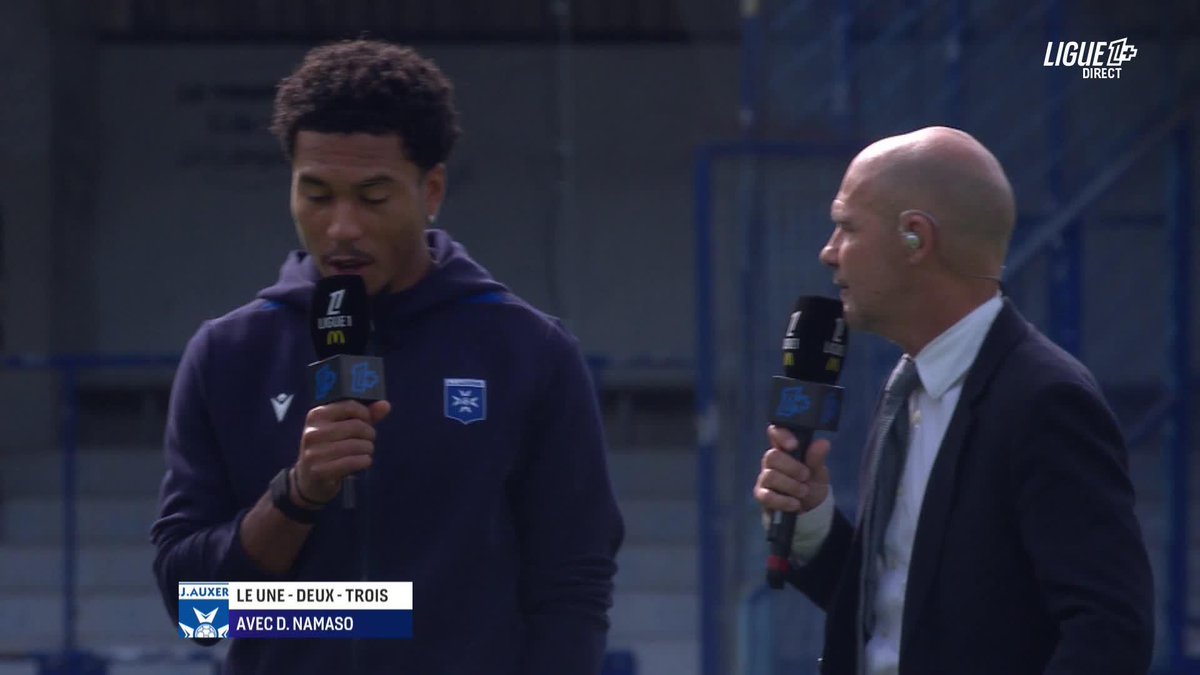 🎙️ "C'était facile de se connecter avec lui" Danny Namaso est très content de son association avec Cameron Archer devant ! 🤩 #AJASB29