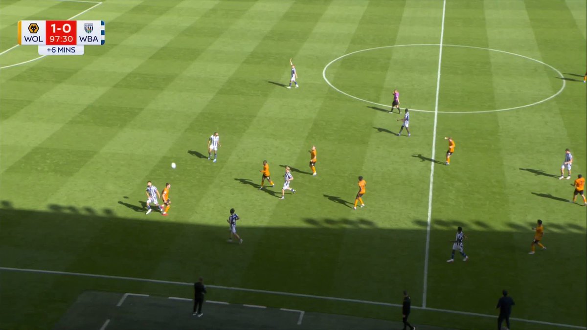 The scenes at full-time as Wolves take down West Brom to win the Black Country derby 🫣
