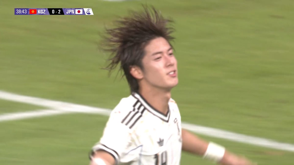 ／ #アジア大会愛知名古屋 📺#TBS 系列独占放送中✨🎌 ＼ ✅サッカー男子・グループステージ 第2戦⚽️ 🇯🇵日本3-0キルギス🇰🇬 🕘前半39分 #大関友翔 がゴール‼️💥 🇯🇵日本追加点👏 みんなで #サッカー日本代表 を応援しよう📣📣 📺放送スケジュールはコチラ 💻U-NEXTで複数チャンネル同時生配信▷ 📲TVerでもLIVE配信▷ #サッカー