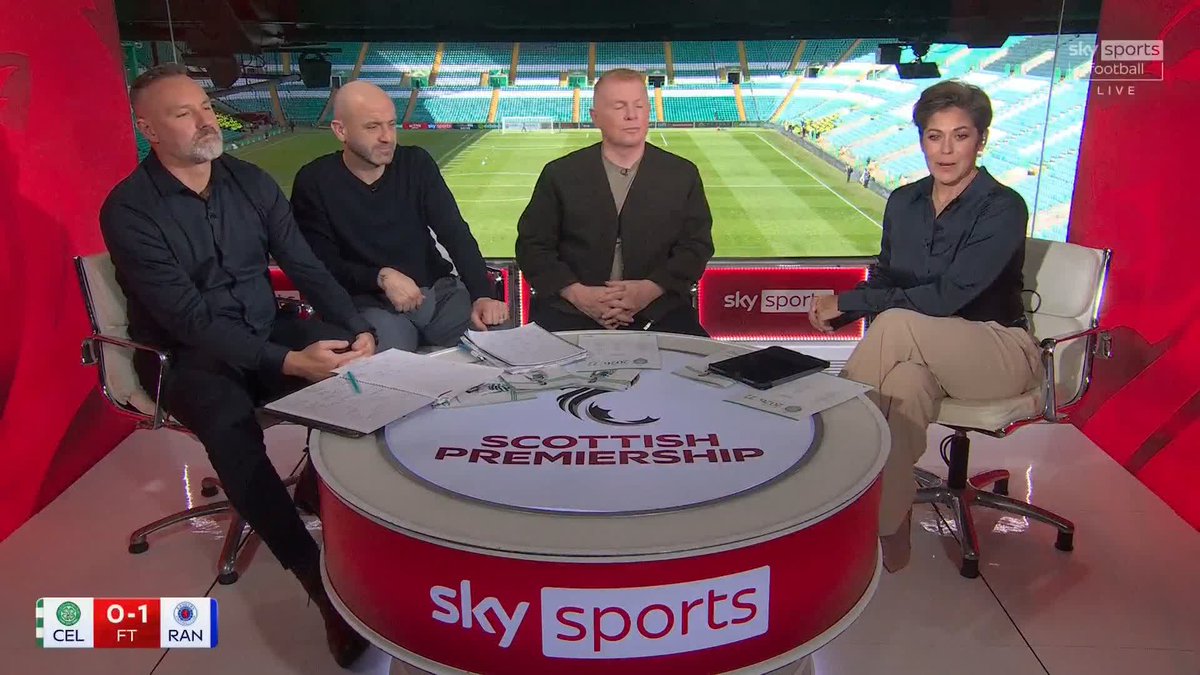 🗣️ "It looked like at times Celtic were making it up as they were going along" 🗣️ "Rangers were better in every department" Chris Sutton and Neil Lennon assess what went wrong for Celtic in today's Old Firm defeat ⤵️