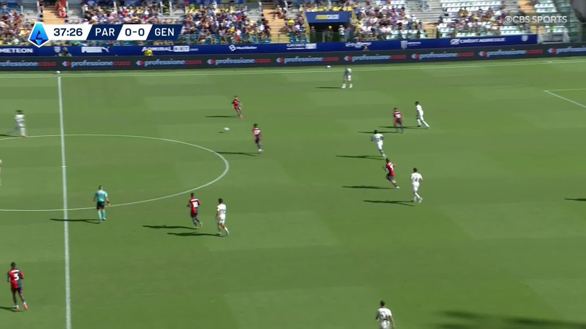 David Romero from distance 🚀 Watch Serie A on Paramount+ 📺
