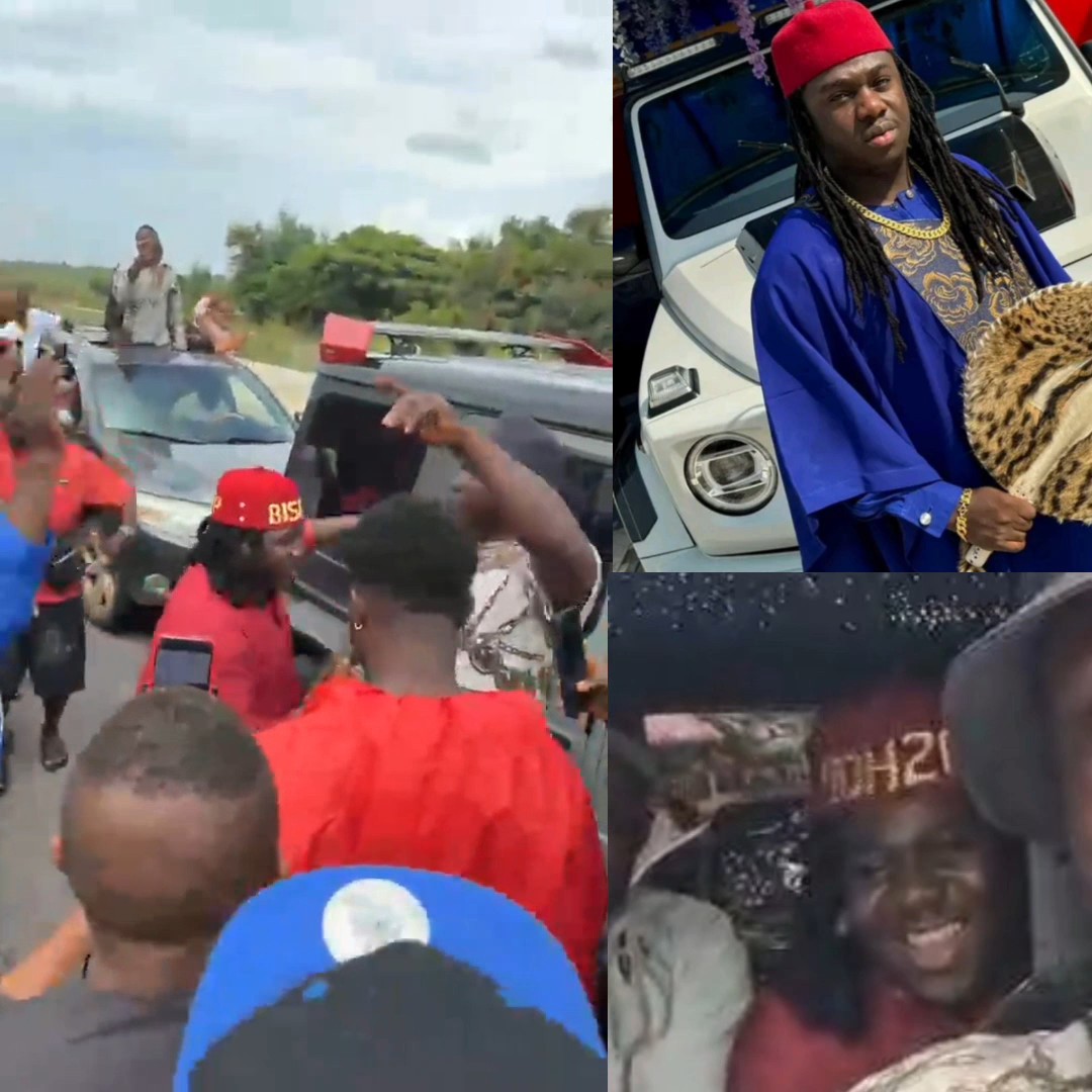 Anambra native doctor, Akwa Okuko, welcomed at his residence in Oba, Anambra State, days after Governor Chukwuma Soludo granted him a pardon.