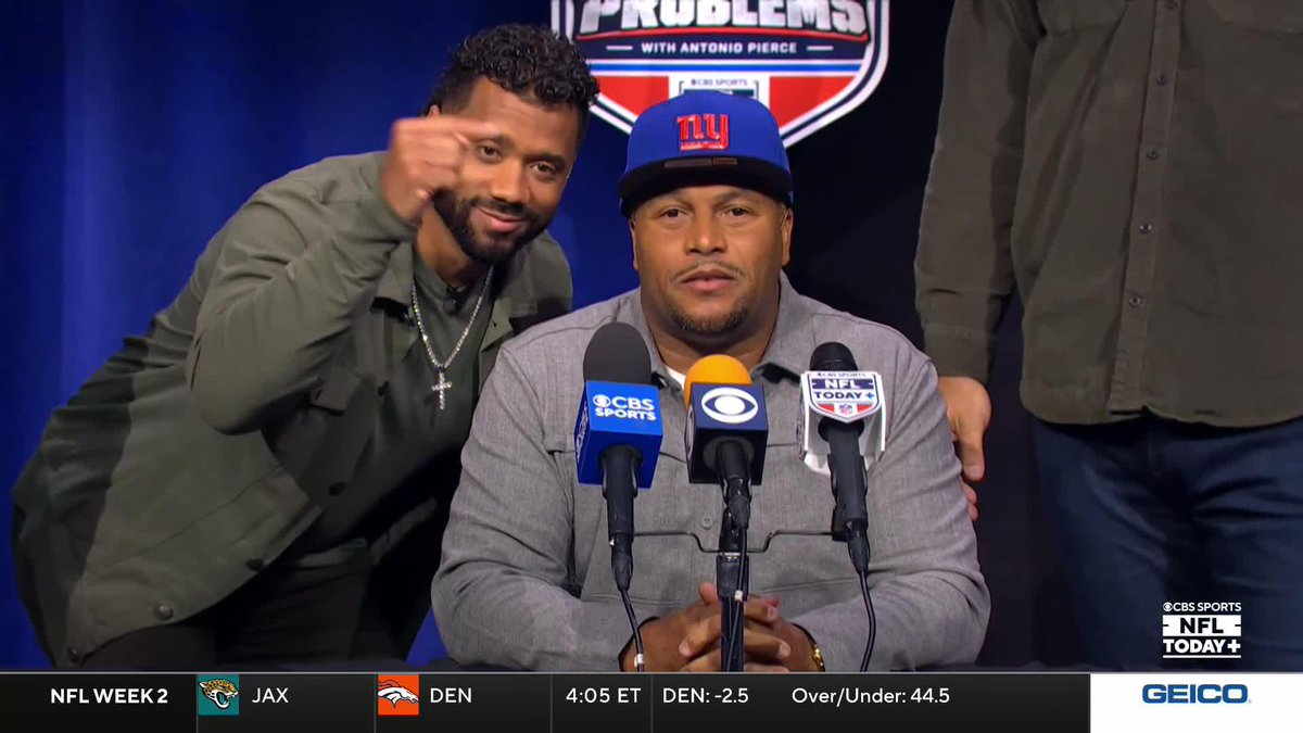 "NFL, I'm sorry but you have a problem, and it's the New York Giants." - Antonio Pierce 😤 #NFLTplus