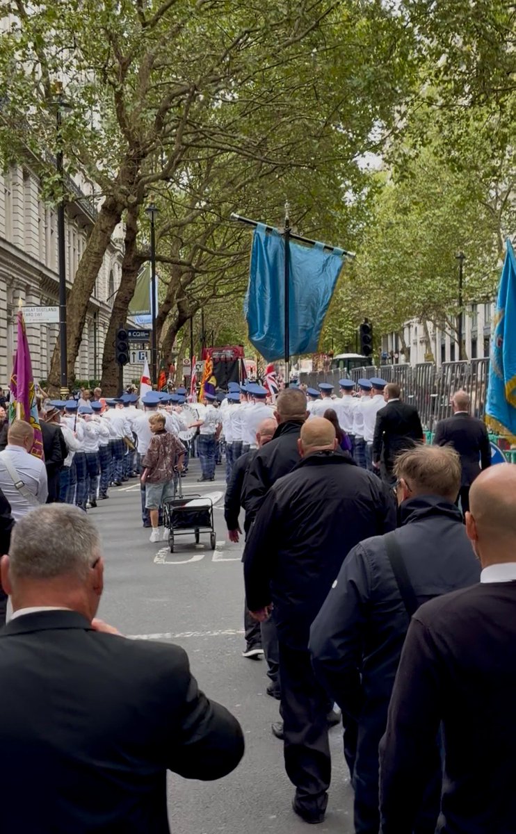 Great day at the Lord Carson parade down in the capital yesterday ๐๐ป๐ฌ๐ง