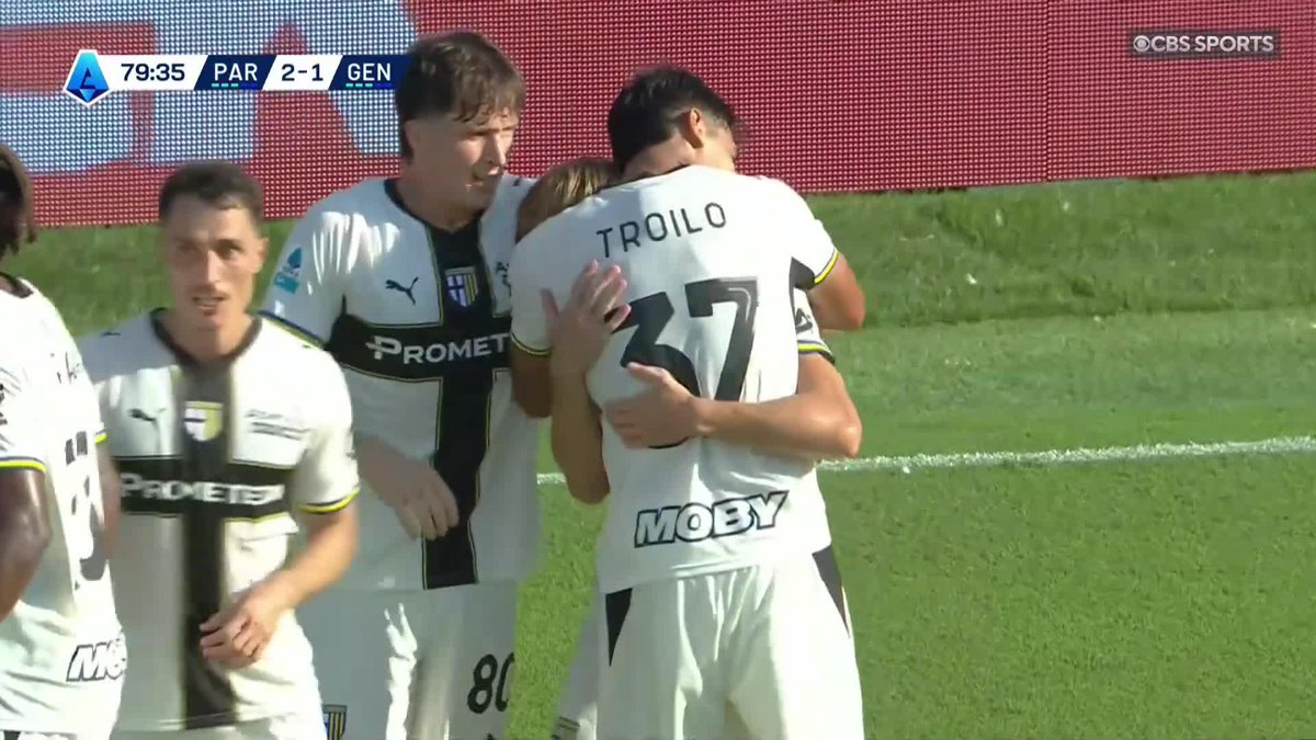 Pontus Almqvist charges through the top of the box with a strike to put Parma back in front 👀 Watch Serie A on Paramount+ 📺