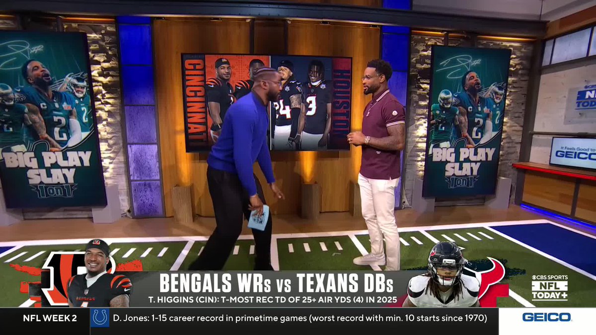 "A guy like him, you just gotta pray." 😂 Darius Slay on what you have to do going up against Ja'Marr Chase. #NFLTplus